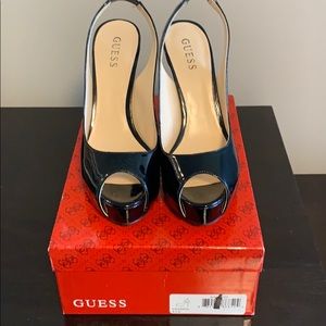 Guess platform heels